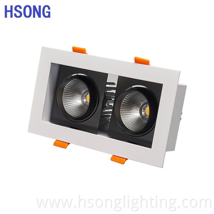 HSONG New ceiling mini spot light 7W Square Led Light